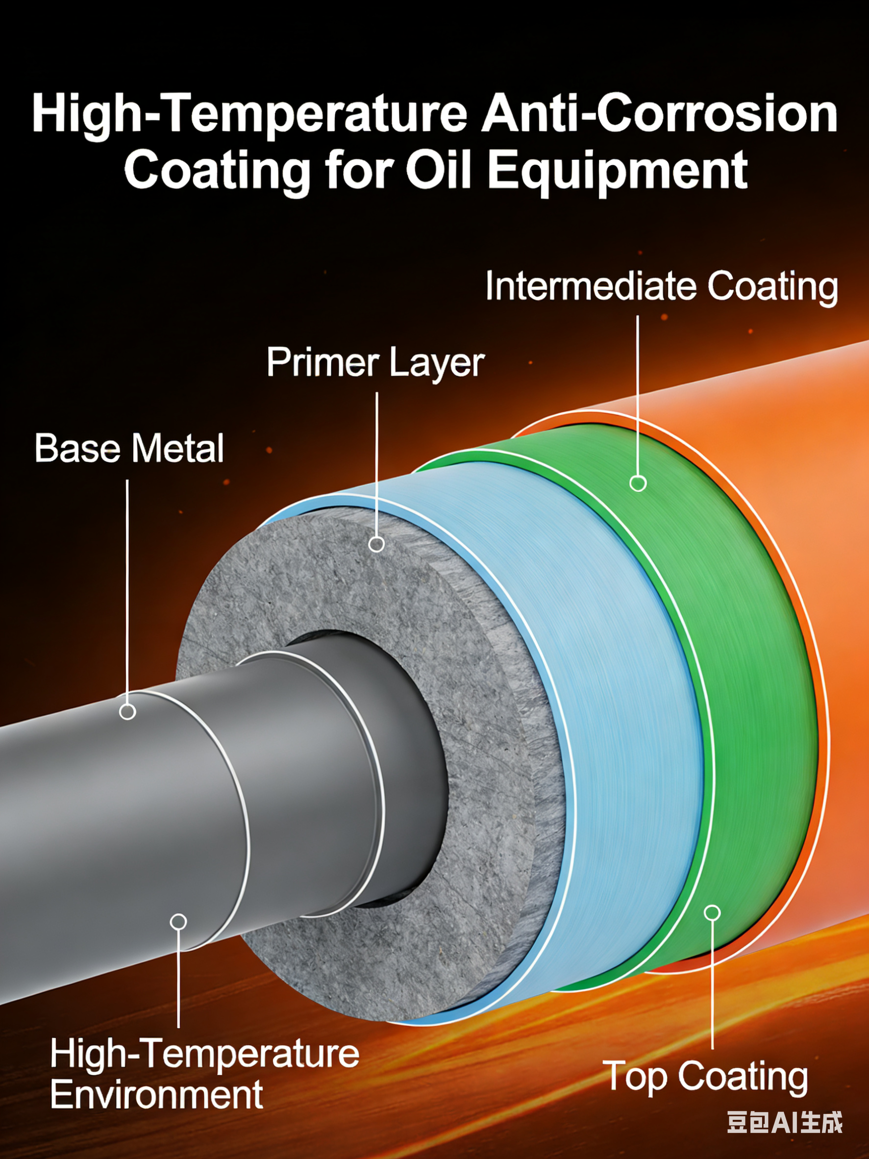 超长防腐抗老化涂层